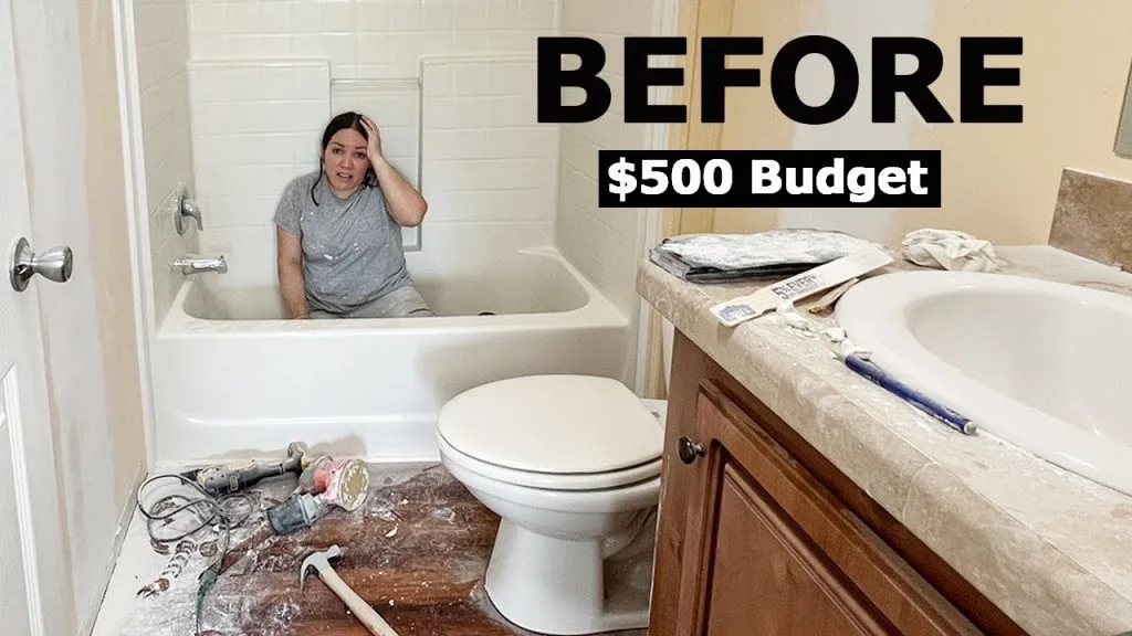failed DIY Bathroom Renovation
