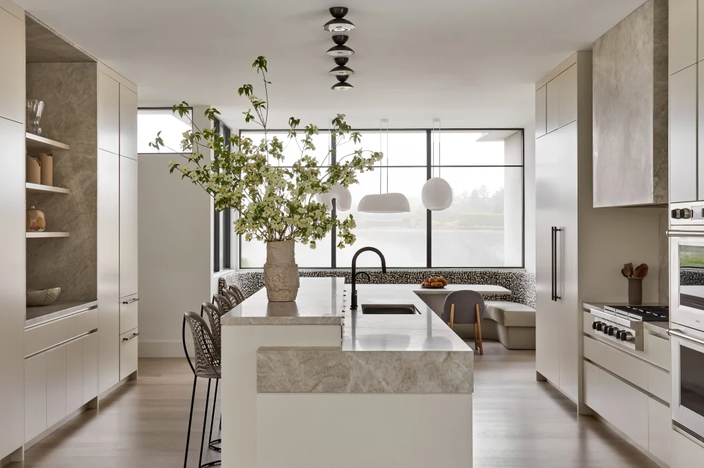 modern, stylish kitchen interior after kitchen renovation